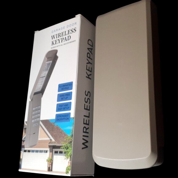 Universal Garage Door Opener Keypad Wireless Keypad Keyless Entry Compatible NOB - Picture 2 of 10